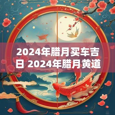 2025年腊月买车吉日 2025年腊月黄道吉日