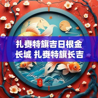 扎赉特旗吉日根金长城 扎赉特旗长吉货站