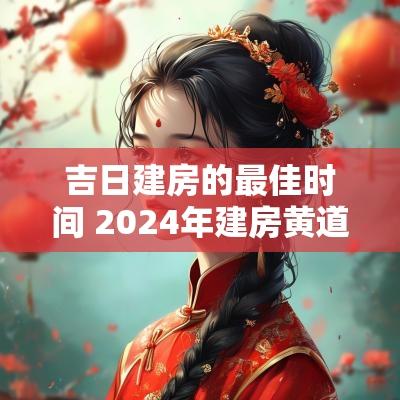 吉日建房的最佳时间 2025年建房黄道吉日