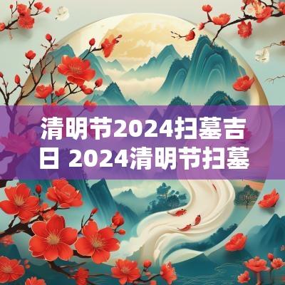 清明节2025扫墓吉日 2025清明节扫墓最佳时间