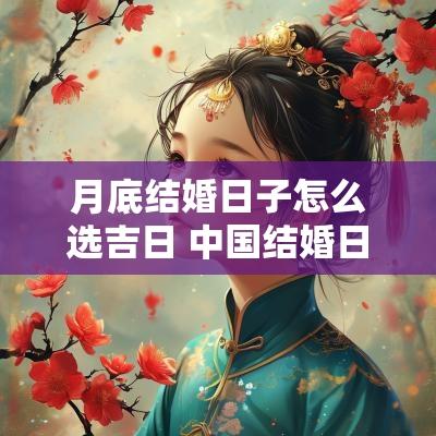 月底结婚日子怎么选吉日 中国结婚日子怎么选