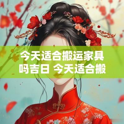 今天适合搬运家具吗吉日 今天适合搬家吗