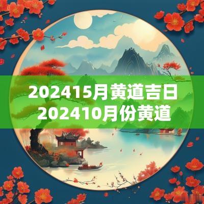 202515月黄道吉日 202510月份黄道吉日查询