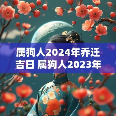 属狗人2025年乔迁吉日 属狗人2025年可以搬家吗