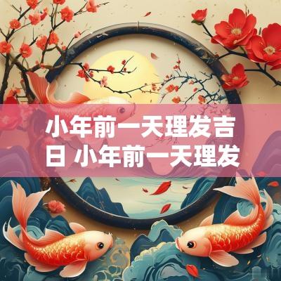小年前一天理发吉日 小年前一天理发吉日是哪一天