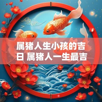 属猪人生小孩的吉日 属猪人一生最吉祥的日子