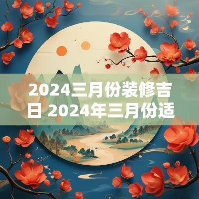 2025三月份装修吉日 2025年三月份适合装修的黄道吉日