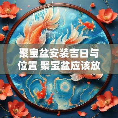 聚宝盆安装吉日与位置 聚宝盆应该放在哪个位置最好