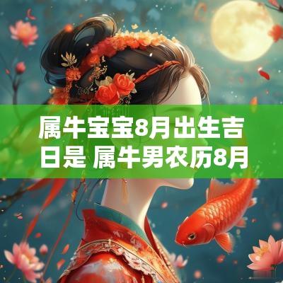 属牛宝宝8月出生吉日是 属牛男农历8月出生怎么样