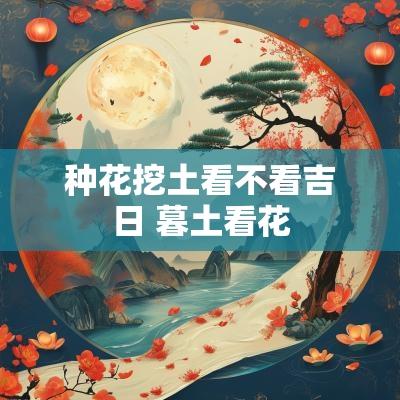 种花挖土看不看吉日 暮土看花