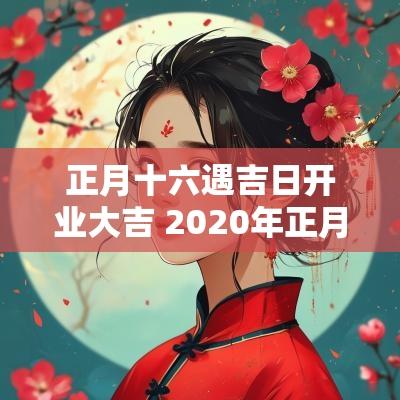 正月十六遇吉日开业大吉 2025年正月十六开业是黄道吉日吗