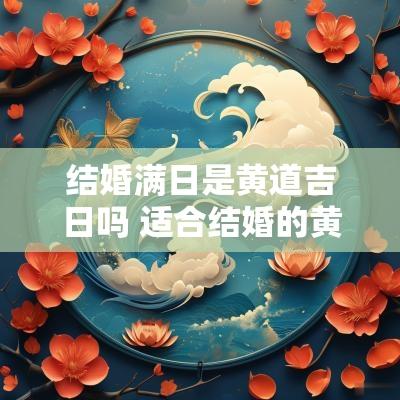 结婚满日是黄道吉日吗 适合结婚的黄道吉日2025