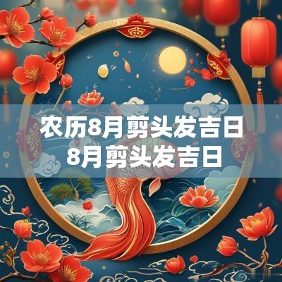 农历8月剪头发吉日 8月剪头发吉日