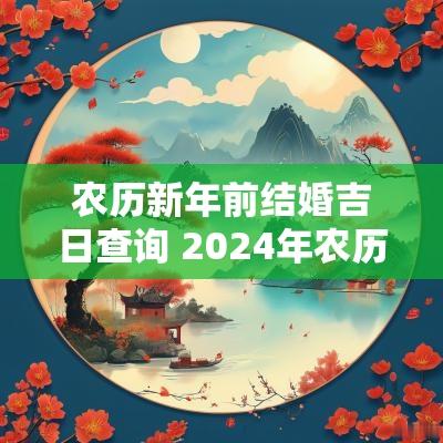 农历新年前结婚吉日查询 2025年农历二月结婚黄道吉日查询