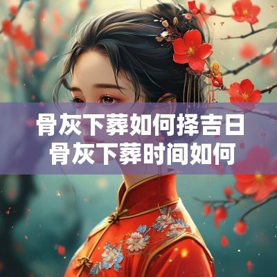 骨灰下葬如何择吉日 骨灰下葬时间如何择日