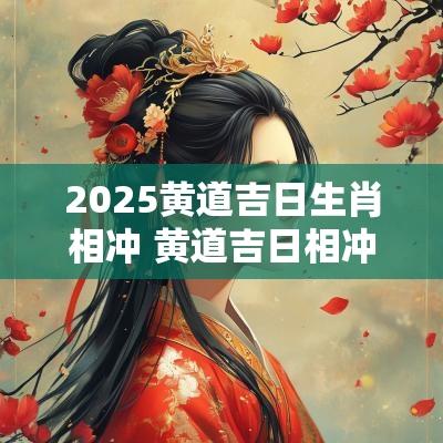 2025黄道吉日生肖相冲 黄道吉日相冲自己的生肖