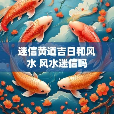 迷信黄道吉日和风水 风水迷信吗