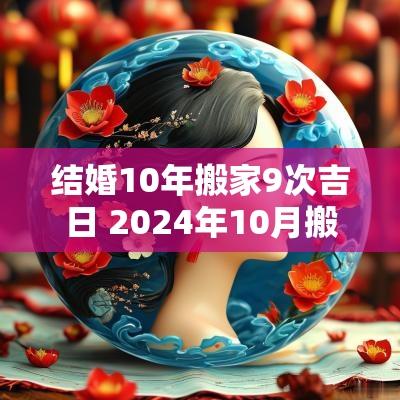 结婚10年搬家9次吉日 2025年10月搬家黄道吉日有哪些