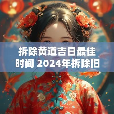 拆除黄道吉日最佳时间 2025年拆除旧房的黄道吉日