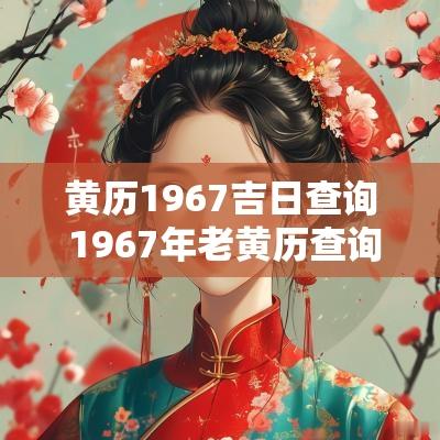 黄历1967吉日查询 1967年老黄历查询表