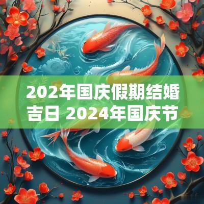 202年国庆假期结婚吉日 2025年国庆节结婚的好日子有哪些