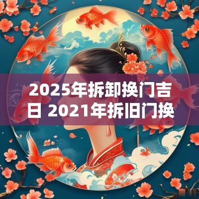 2025年拆卸换门吉日 2025年拆旧门换新门吉日