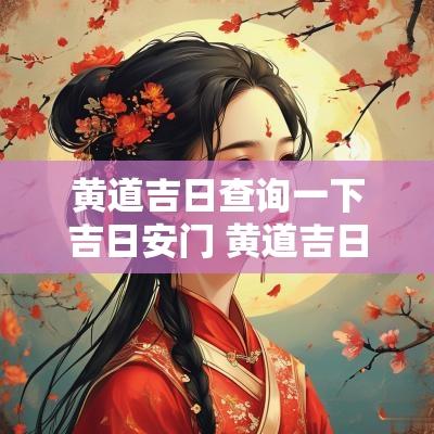 黄道吉日查询一下吉日安门 黄道吉日查询安门吉日