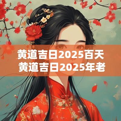 黄道吉日2025百天 黄道吉日2025年老黄历查询