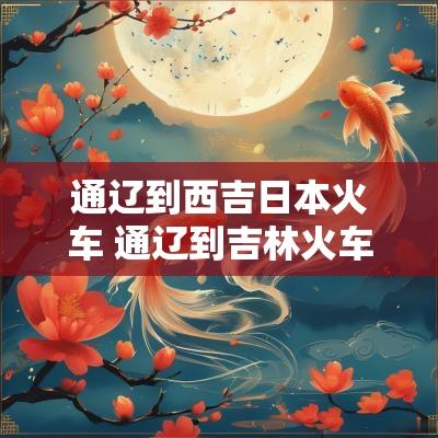 通辽到西吉日本火车 通辽到吉林火车时刻表
