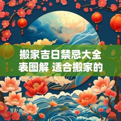 搬家吉日禁忌大全表图解 适合搬家的黄道吉日2025