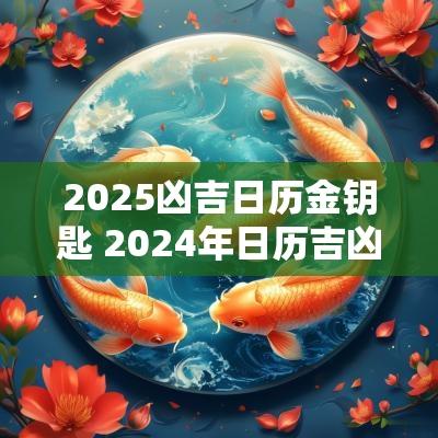 2025凶吉日历金钥匙 2025年日历吉凶