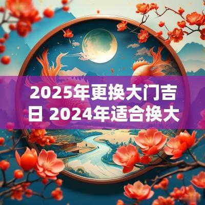 2025年更换大门吉日 2025年适合换大门的日子