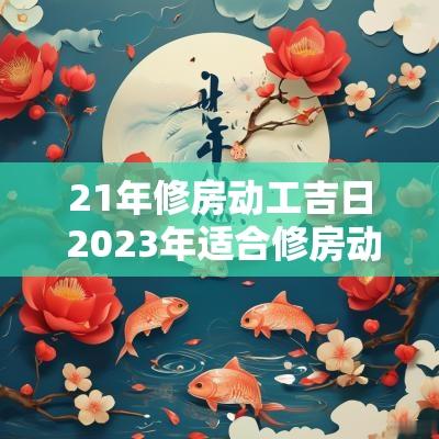 21年修房动工吉日 2025年适合修房动工的黄道吉日