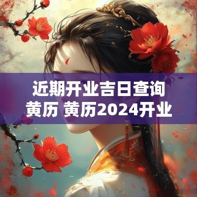 近期开业吉日查询黄历 黄历2025开业黄道吉日