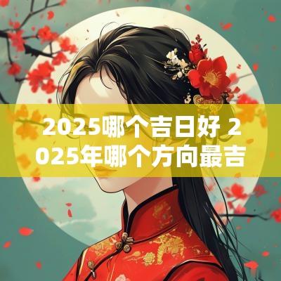 2025哪个吉日好 2025年哪个方向最吉利