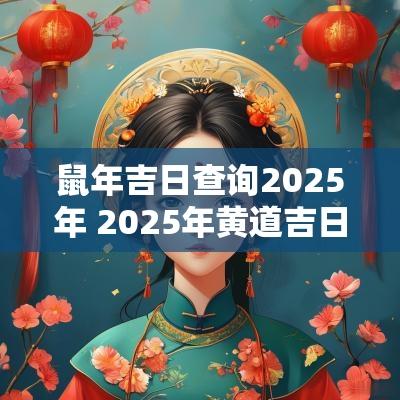 蛇年吉日查询2025年 2025年黄道吉日查询结果