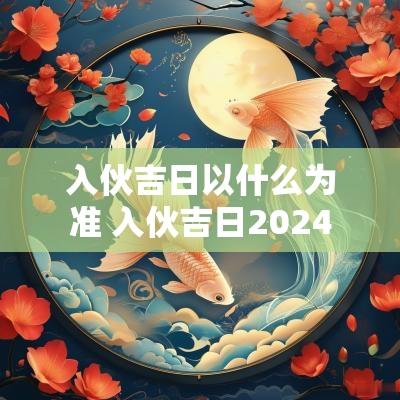 入伙吉日以什么为准 入伙吉日2025