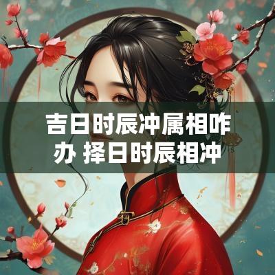 吉日时辰冲属相咋办 择日时辰相冲