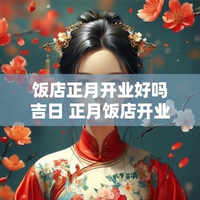 饭店正月开业好吗吉日 正月饭店开业哪天最好 饭店正月开业好吗吉日 正月饭店开业哪天最好