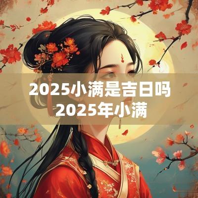 2025小满是吉日吗 2025年小满