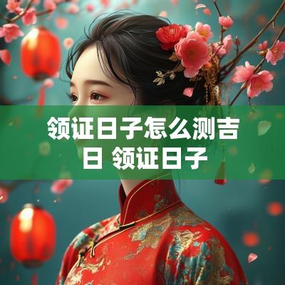 领证日子怎么测吉日 领证日子