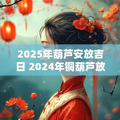 2025年葫芦安放吉日 2025年铜葫芦放在哪个方向好