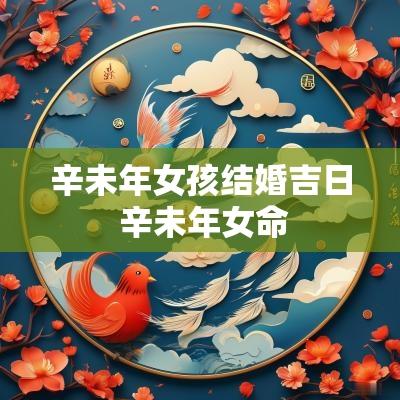 辛未年女孩结婚吉日 辛未年女命