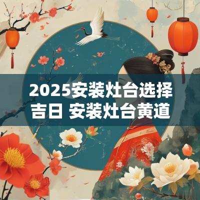 2025安装灶台选择吉日 安装灶台黄道吉日2025