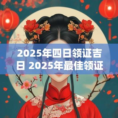 2025年四日领证吉日 2025年最佳领证吉日