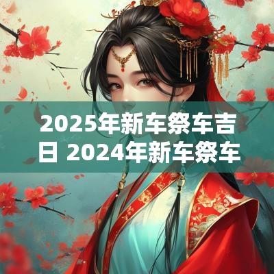 2025年新车祭车吉日 2025年新车祭车吉日查询