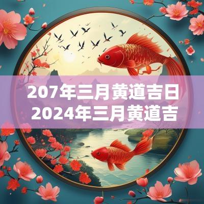 207年三月黄道吉日 2025年三月黄道吉日有哪几天