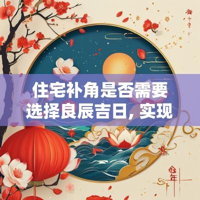 住宅补角是否需要选择良辰吉日, 实现理想居住环境