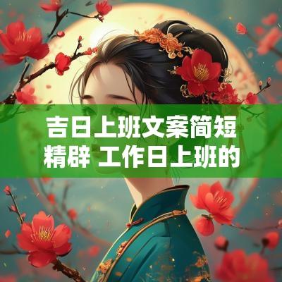吉日上班文案简短精辟 工作日上班的文案
