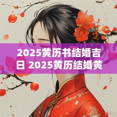 2025黄历书结婚吉日 2025黄历结婚黄道吉日查询
